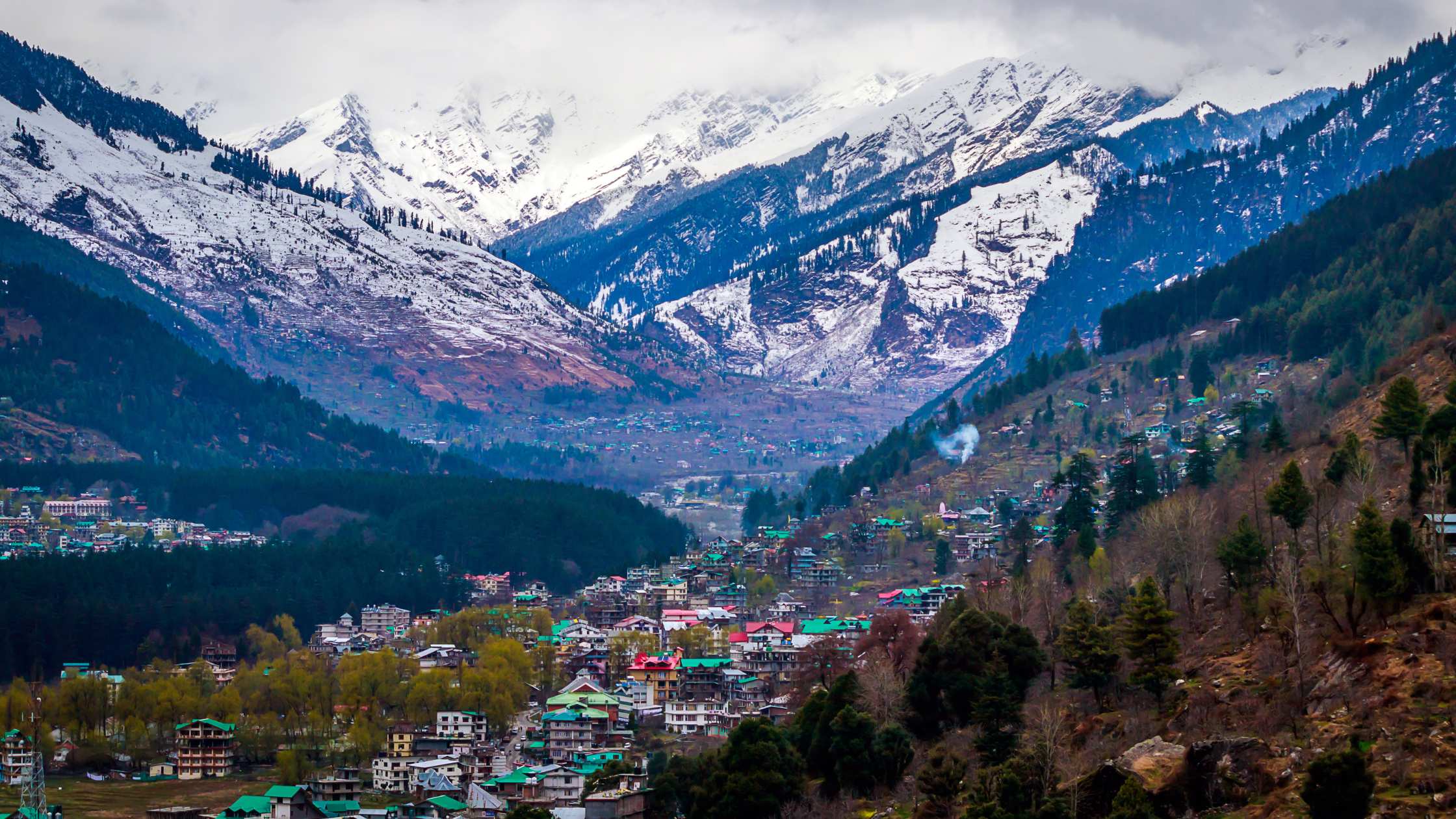 Manali in March